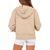 imageBTFBM Zip Up Hoodie Women Long Sleeve Fall Fashion Sweatshirt Fleece Y2K Hooded Jacket 2025 Trendy Winter ClothesApricot