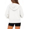 imageBTFBM Zip Up Hoodie Women Long Sleeve Fall Fashion Sweatshirt Fleece Y2K Hooded Jacket 2025 Trendy Winter ClothesWhite