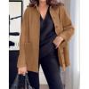 imageBTFBM Faux Suede Jacket Women Fall Fashion 2025 Leather Jackets Long Sleeve Button Down Winter Coats Shackets OuterwearKhaki