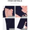 imageBTFBM Womens Floral Maxi Dress Fall Summer Casual Crewneck Long Sleeve Ruffle Flowy Cocktail Wedding Guest DressesPink Floral Navy