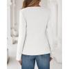 imageBTFBM Blazers for Women Business Casual Open Front Long Sleeve Button Work Office Suit Jackets Dressy Blazer PocketsWhite