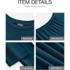 imageBTFBM Fall Dresses for Women 2025 Fashion Long Sleeve Boat Neck Slim Fit Party Club Short Tight Basic Bodycon Mini DressDark Blue