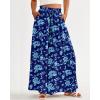 imageBTFBM Women Casual High Waist Wide Leg Pants 2025 Summer Fall Long Palazzo Pants Pocket Lounge Vacation Beach TrousersPrint Dark Blue