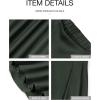 imageBTFBM High Waisted Skirts for Women Fall Clothes 2025 Elegant Satin Flowy ALine Cocktail Formal Night Out Maxi SkirtDark Army Green