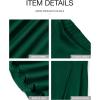 imageBTFBM High Waisted Skirts for Women Fall Clothes 2025 Elegant Satin Flowy ALine Cocktail Formal Night Out Maxi SkirtDark Green