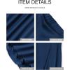 imageBTFBM High Waisted Skirts for Women Fall Clothes 2025 Elegant Satin Flowy ALine Cocktail Formal Night Out Maxi SkirtNavy