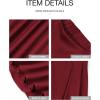 imageBTFBM High Waisted Skirts for Women Fall Clothes 2025 Elegant Satin Flowy ALine Cocktail Formal Night Out Maxi SkirtWine Red