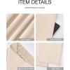 imageBTFBM Women High Waisted Wide Leg Pants Fall 2025 Business Casual Work Dress Pants Loose Office Palazzo Trousers PocketsBeige