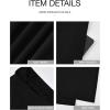 imageBTFBM Women High Waisted Wide Leg Pants Fall 2025 Business Casual Work Dress Pants Loose Office Palazzo Trousers PocketsBlack