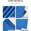 imageBTFBM Women High Waisted Wide Leg Pants Fall 2025 Business Casual Work Dress Pants Loose Office Palazzo Trousers PocketsBlue