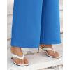 imageBTFBM Women High Waisted Wide Leg Pants Fall 2025 Business Casual Work Dress Pants Loose Office Palazzo Trousers PocketsBlue