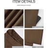 imageBTFBM Women High Waisted Wide Leg Pants Fall 2025 Business Casual Work Dress Pants Loose Office Palazzo Trousers PocketsCoffee