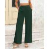 imageBTFBM Women High Waisted Wide Leg Pants Fall 2025 Business Casual Work Dress Pants Loose Office Palazzo Trousers PocketsDark Green
