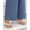 imageBTFBM Women High Waisted Wide Leg Pants Fall 2025 Business Casual Work Dress Pants Loose Office Palazzo Trousers PocketsGrey Blue
