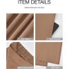 imageBTFBM Women High Waisted Wide Leg Pants Fall 2025 Business Casual Work Dress Pants Loose Office Palazzo Trousers PocketsKhaki