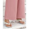 imageBTFBM Women High Waisted Wide Leg Pants Fall 2025 Business Casual Work Dress Pants Loose Office Palazzo Trousers PocketsPink