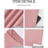 imageBTFBM Women High Waisted Wide Leg Pants Fall 2025 Business Casual Work Dress Pants Loose Office Palazzo Trousers PocketsPink