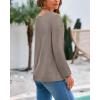 imageBTFBM Sweaters for Women 2025 Early Fall Fashion Crewneck Long Sleeve Ribbed Knit Oversized Pullover Casual Loose TopsApricot Khaki