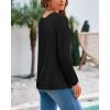 imageBTFBM Sweaters for Women 2025 Early Fall Fashion Crewneck Long Sleeve Ribbed Knit Oversized Pullover Casual Loose TopsBlack