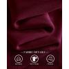 imageBTFBM Sweaters for Women 2025 Early Fall Fashion Crewneck Long Sleeve Ribbed Knit Oversized Pullover Casual Loose TopsBurgundy