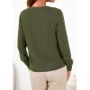 imageBTFBM Cardigan Sweaters for Women Cashmere Sweater Lightweight Button Down Casual Knit Shrugs Tops Early Fall FashionArmy Green