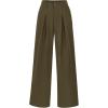 imageBTFBM Women High Waist Palazzo Pants Fall 2025 Casual Wide Leg Trousers Loose Work Office Business Suit Pant PocketsArmy Green