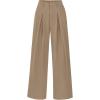 imageBTFBM Women High Waist Palazzo Pants Fall 2025 Casual Wide Leg Trousers Loose Work Office Business Suit Pant PocketsLight Khaki