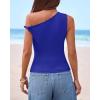 imageBTFBM Off The Shoulder Tops for Women 2026 Cute Summer Casual Sleeveless Slim Fit y2k Spring Outfits Going Out Tank TopRoyal Blue