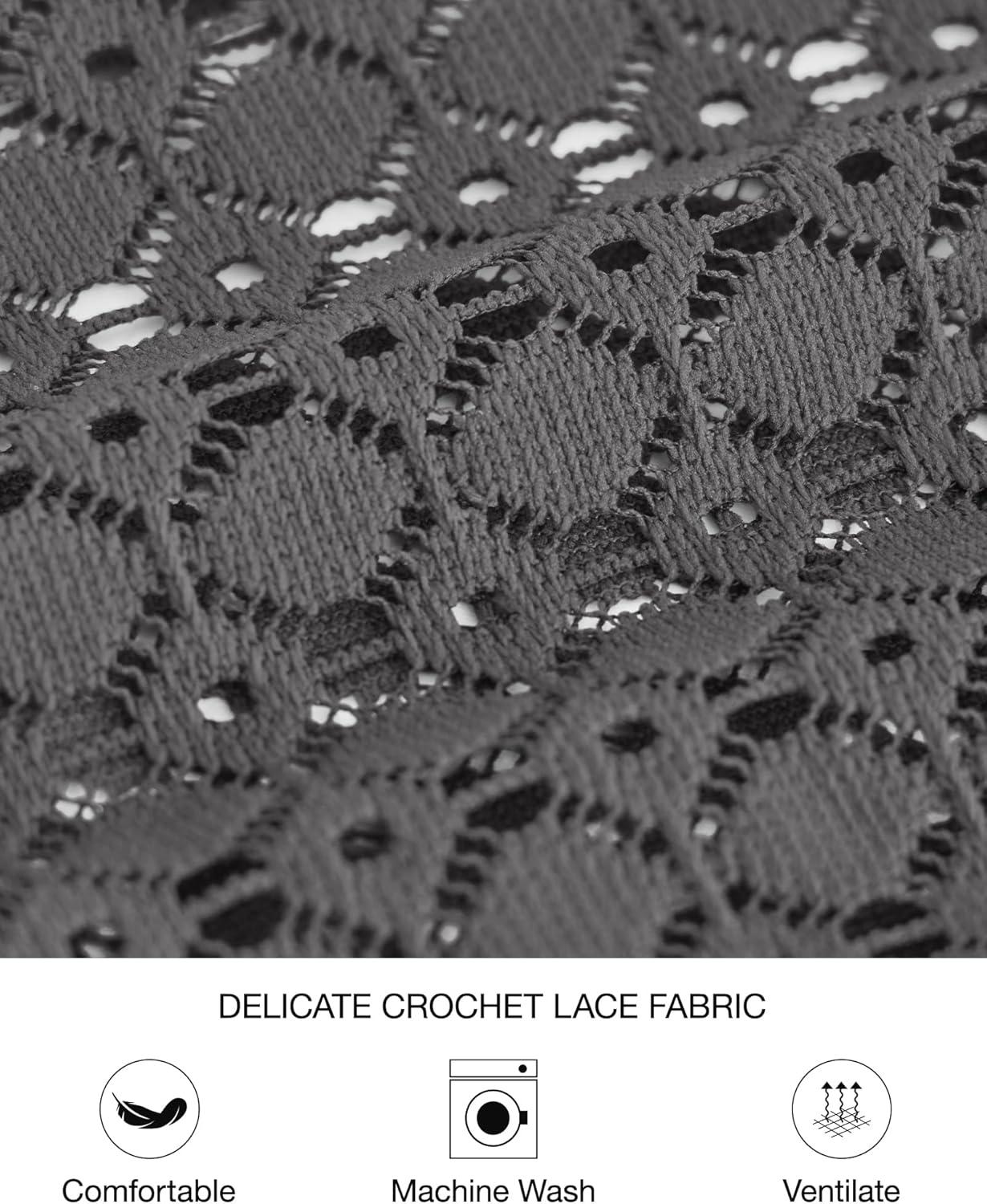 imageBTFBM Womens Long Sleeve Shirts Dressy Lace Fall Tops 2025 Trendy Business Casual TShirts Cute Work Outfits BlousesDark Grey