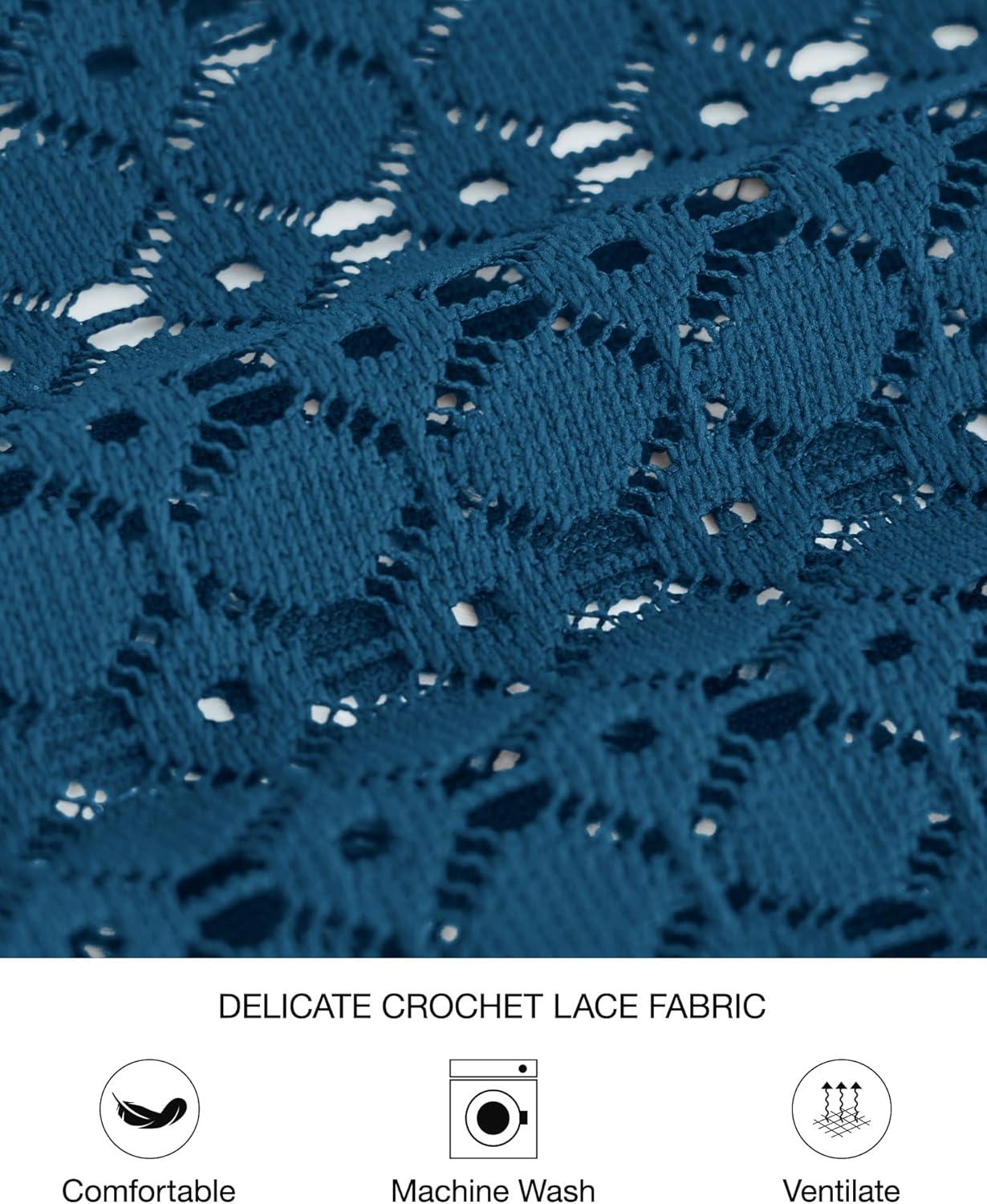 imageBTFBM Womens Long Sleeve Shirts Dressy Lace Fall Tops 2025 Trendy Business Casual TShirts Cute Work Outfits BlousesDark Lake Blue