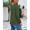 imageBTFBM Oversized Sweaters for Women 2025 Fall Casual Fashion Long Sleeve Tops Ribbed Knit Basic Pullover Winter ClothingArmy Green