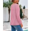 imageBTFBM Oversized Sweaters for Women 2025 Fall Casual Fashion Long Sleeve Tops Ribbed Knit Basic Pullover Winter ClothingPink