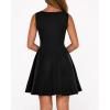 imageBTFBM Spring Dresses for Women 2026 Elegant Classy A Line Casual Graduation Business Work Party Cocktail Short DressBlack