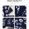 imageBTFBM Leopard Cardigan for Women Long Sleeve Open Front Cardigans Sweaters Pockets Loose Knit 2025 Fall Winter OutwearNavy