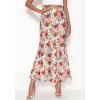 image:imageBTFBM Maxi Skirts for Women 2026 Summer Spring Lightweight A Line High Waisted Wedding Guest Party Silk Long Midi SkirtFloral White Multicolored