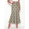 image:imageBTFBM Maxi Skirts for Women 2026 Summer Spring Lightweight A Line High Waisted Wedding Guest Party Silk Long Midi SkirtGreen Camo