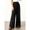 image:imageBTFBM Wide Leg Pants Woman 2026 High Waisted Button Business Casual Dressy Trousers Office Work Palazzo Pants PocketsBlack