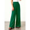 image:imageBTFBM Wide Leg Pants Woman 2026 High Waisted Button Business Casual Dressy Trousers Office Work Palazzo Pants PocketsGreen