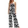 Floral Black White