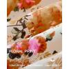 image:imageBTFBM Summer Dresses for Women 2026 Spring Outfits Beach Vacation Short Sleeve Smocked Boho Casual Floral Maxi DressFloral White Orange