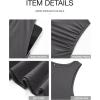 image:imageBTFBM Summer Maxi Dresses for Women 2026 Spring Sleeveless Casual Ruched High Waisted Long Sundress Flowy Beach DressDark Grey