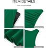 image:imageBTFBM Summer Maxi Dresses for Women 2026 Spring Sleeveless Casual Ruched High Waisted Long Sundress Flowy Beach DressGreen