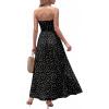 image:imageBTFBM Summer Maxi Dresses for Women 2026 Strapless Tube Top Floral Spring Wedding Guest Dress Beach Vacation OutfitsDot Black White