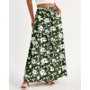 image:imageBTFBM Women Casual High Waist Wide Leg Pants 2026 Spring Summer Long Palazzo Pants Pocket Lounge Beach Vacation ClothesPrint Army Green White