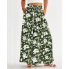 image:imageBTFBM Women Casual High Waist Wide Leg Pants 2026 Spring Summer Long Palazzo Pants Pocket Lounge Beach Vacation ClothesPrint Army Green White
