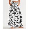 image:imageBTFBM Women Casual High Waist Wide Leg Pants 2026 Spring Summer Long Palazzo Pants Pocket Lounge Beach Vacation ClothesPrint Black