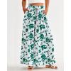 image:imageBTFBM Women Casual High Waist Wide Leg Pants 2026 Spring Summer Long Palazzo Pants Pocket Lounge Beach Vacation ClothesPrint Green