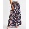 image:imageBTFBM Women Casual High Waist Wide Leg Pants 2026 Spring Summer Long Palazzo Pants Pocket Lounge Beach Vacation ClothesPrint Navy Pink