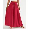 image:imageBTFBM Women Casual High Waist Wide Leg Pants 2026 Spring Summer Long Palazzo Pants Pocket Lounge Beach Vacation ClothesSolid Red