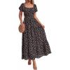 Floral Black Pink